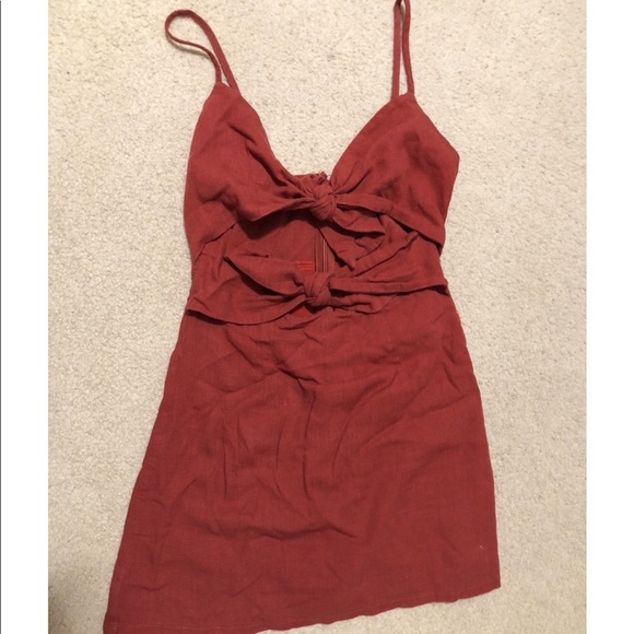 Princess Polly Tie-Infront Dress - Picture 1 of 4